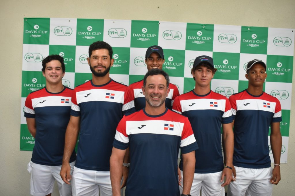 Selección de tenis RD, lista para  Copa Davis que inicia el viernes