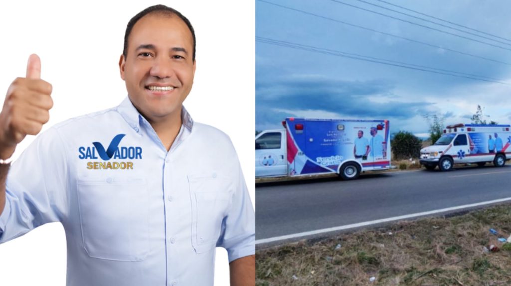 #VIDEO Proyecto político-social Salvador Senador pone en marcha plan de emergencia, contingencia y respaldo ante acometida de tormenta Franklin en RD; coloca a disposición de las autoridades y Dajabón sus unidades de ambulancias