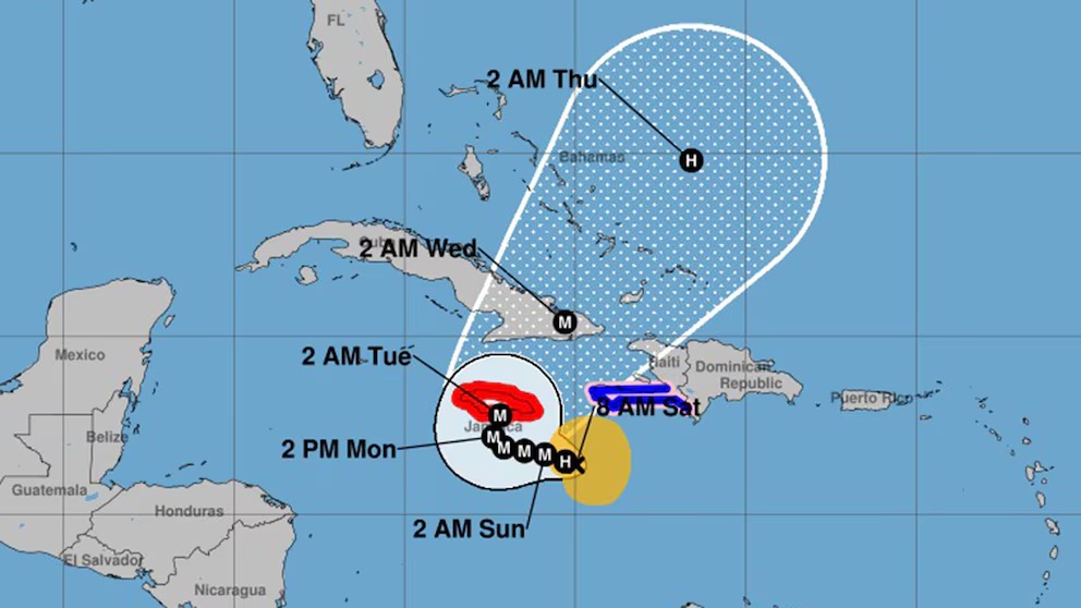 ¡Alerta máxima! La tormenta Melissa se fortalece y puede convertise en huracán mientras acecha al Caribe