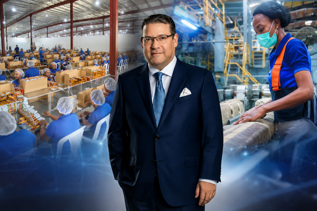 Ministro de Industria y Comercio, Yayo Sanz Lovatón, destaca récord exportador y generación de empleos de las Zonas Francas