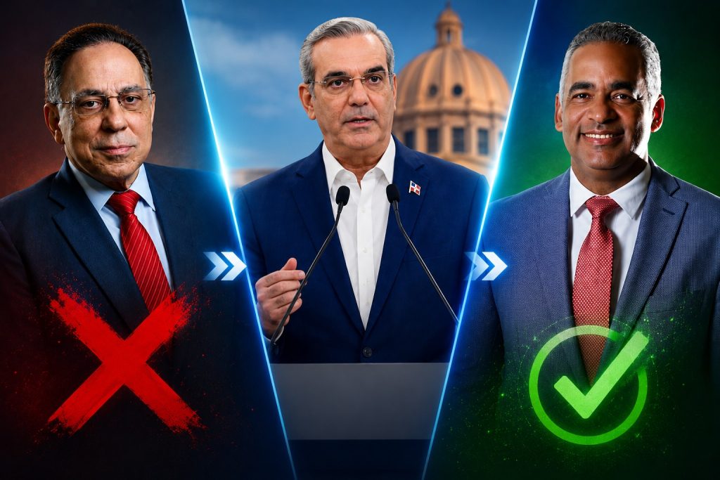 Presidente Luis Abinader remueve a Celso Marranzini y designa a Joel Santos Echavarría como presidente del CUED y coordinador del gabinete de energía